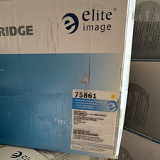 HP 307A CE742A Yellow Reman Laser Toner Cartridge – Elite Image 75861 picture