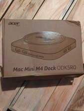 Acer Mac Mini M4 Dock ODK5R0 USB-C Hub Stand HDMI SD w/Charging brick (A655) picture