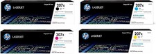 HP 207X Toner Cartridge 4 Colour Set Genuine  (W2210X-W2211X-W2212X-W2213X) picture
