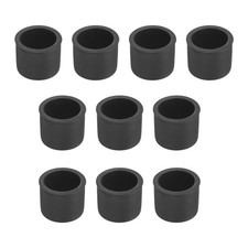 RCA Anti Dust Plug Port Dust Silicone Covers Caps Stoppers Black 30pcs picture