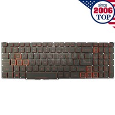 Backlit US Keyboard for Acer Nitro 5 AN515-54 AN517-51 AN715-51 N18C3 picture