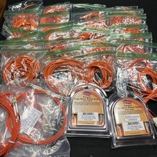 Leviton Fiber Optic Multi-Mode Duplex Patch Cable Coro Lot Of 38 Pieces picture