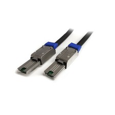 StarTech 1m External Mini SAS Cable - Serial Attached SCSI SFF-8088 to SFF-80... picture