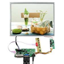 DVI VGA LCD Controller Board 12.1in 800X600 450nit LED Backlight TN LCD Panel picture