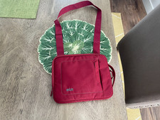 STM RED Padded Tablet / I Pad Shoulder Bag with Adjustable Strap 11x9 inch. picture