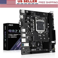 LGA 1155 H61C DDR3 RAM M-ATX Motherboard, NVMe/SATA M.2 for Intel 2nd/3rd CPUs picture