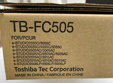 Genuine OEM Toshiba TB-FC505 Toner Waste Bag Container READ picture