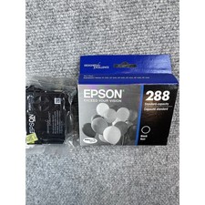 Genuine Epson 288 Ink Cartridges 3 Pack Black Yellow Magenta New Sealed OEM picture