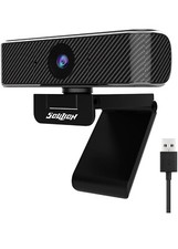 SOULION C20 Webcam with Microphone, Full HD 1080p Webcam Camera w/ Slide Privacy picture