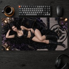 Yennefer of Vengerberg Character Desk Mat Gaming Mouse Pad Large Keyboard Mat picture