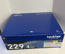 NEW Brother TN229 4-Pack Toner Cartridge Set Standard Yield BCMY Genuine OEM picture
