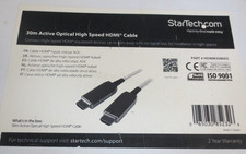 STARTECH 30m (100 ft) Active Fiber Optic AOC High Speed HDMI Cable picture