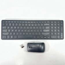 Dell KM713 Wireless Keyboard Mouse Combo W/USB Dongle E6017 picture
