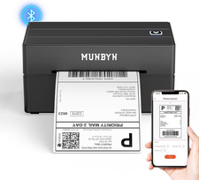 MUNBYN Bluetooth Thermal Label Printer, Wireless 4x6 Shipping Label Printer picture