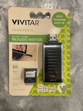 Vivitar VIV-RW-5000-BLK Reader 50-in-1 Card - Black (NEW) picture