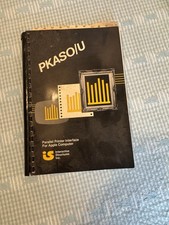 Vintage 1983 PKASO/U Apple II Parallel Printer Interface Manual User's Guide picture