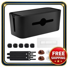 Cable Management Box with Wall Hanging Function and Accessories picture