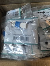 New CJ6X88TGBU (BOX OF 50) For Panduit Cat6a 10 Gig Mini-Com Jack Blue picture