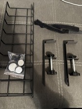 Desk Cable Management Tray With Cable Holders And Cable Organizer Straps picture