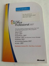 MICROSOFT OFFICE 2007 STANDARD, PROJECT STANDARD, PROFESSIONAL & ULTIMATE picture