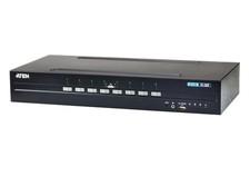 Aten CS1148DP-AT-G 116710 8-Port USB Dual DisplayPort Secure KVM Switch ~E~ picture
