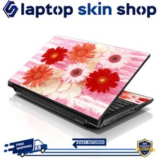 Laptop Skin Sticker Notebook Decal Cover Daisy Flowers for Acer Dell Apple 17-19 picture