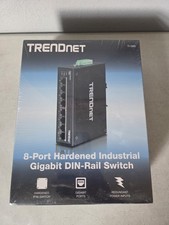 Trendnet TIG80 8-Port Industrial Gigabit DIN-Rail Switch picture