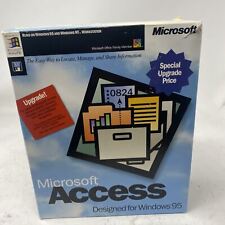 Microsoft Access Designed for Windows 95 Software picture