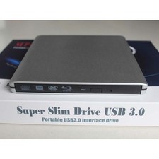 USB 3.0 UltraSlim External For Pioneer BDR-UD03 Blu-Ray Burner Writer BD-RE UD03 picture