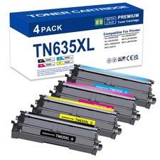 ** NEW Brother Toner | TN635XL / TN635 | Black / Color | High Yield | 4-Pack picture