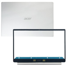 95%New For Acer Swift SF314-42 SF314-59 N19C4 LCD Back Cover+LCD Bezel Silver picture