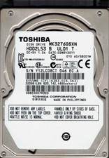 Toshiba MK3276GSXN HDD2L53 B UL01 T 320GB F/W: A0/GB001M picture
