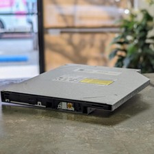 Lite-On DS-8ABSH-01 SATA Slim Internal CD DVD Burner Writer Player Drive Tested picture