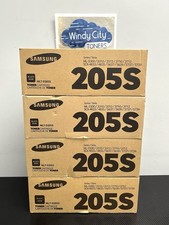 SAMSUNG MLT-D205S, 205S, SU978A Lot of 4 Black Toner ML-3710D/ML-3710ND/SCX-5637 picture