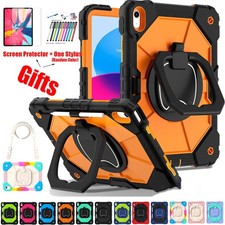 For Apple iPadA16 11th 10th 9th 8th 7 6 Case Kids Handle Stand Shockproof Cover- picture