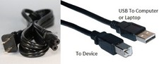LONG USB + POWER Cord Cable Plug 4 HP OFFICEJET 3830 3833 4650 4652 4655 PRINTER picture