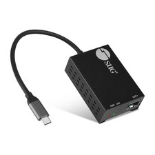 SIIG USB-C to SFP Gigabit Fiber Adapter, TAA, JU-NE0D11-S1 (june0d11s1) picture