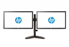 Lot 2x HP Smart Buy EliteDisplay E231 23i'' LED Backlit Monitor - Black Grade A picture