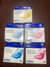 Epson  Lot 5: T048420,48520,48620,48220,48320 Ink Cartridge EXPIRED 03/2012 picture