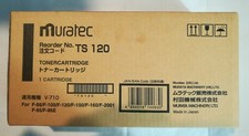 TS120 Muratec Toner Cartridge  TS 120 Black for Muratec F-98/F-100/F-120/F-95E picture