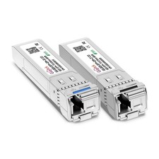 1 Pair 10GBASE-BX60-UD BiDi SFP+ Module, TX 1270nm/1330nm, RX 1330nm/1270nm, picture