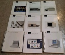 Lot Of 9 Vintage Apple IIGS Owners Guides Manuals picture