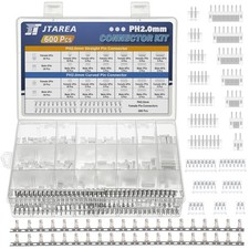 JST PH 2.0MM Connector Kit 2 3 4 5 6 7 8 Pin Female Male Housing for Electronics picture