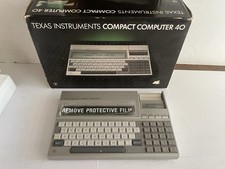 TEXAS INSTRUMENTS TI COMPACT COMPUTER 40 Vintage 1983  W/Box Great Cond Works picture