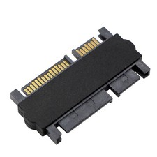 SATA 22Pin 7+15 Male To 22Pin 7+15 Male Extension Convertor Straight Adapter picture