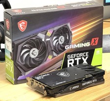MSI GeForce RTX 3060 Ti Gaming X 8GB GDDR6 Graphics Card w/ Original Box picture