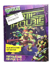 New Teenage Mutant Ninja Turtles Portfolio Case w/Stand iPad 2 + 3 Tablet Case picture