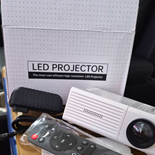 Mini Projector Z1 LED TFT LCD Desktop Projector 320x240 1080p Support White picture