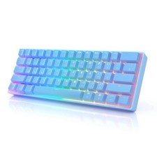 HK GAMING GK61s Mechanical Gaming Keyboard RGB Backlit Wired Keyboard picture
