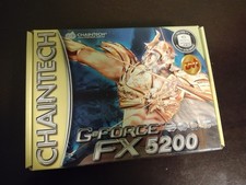 Vintage Chaintech NVIDIA GeForce FX 5200 AGP 8X 128MB DDR Graphics Card – Boxed picture